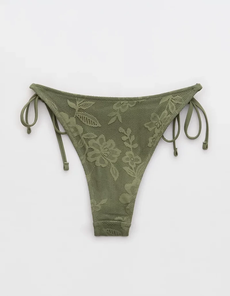 Aerie The Sunbun Lace Bikini Bottom