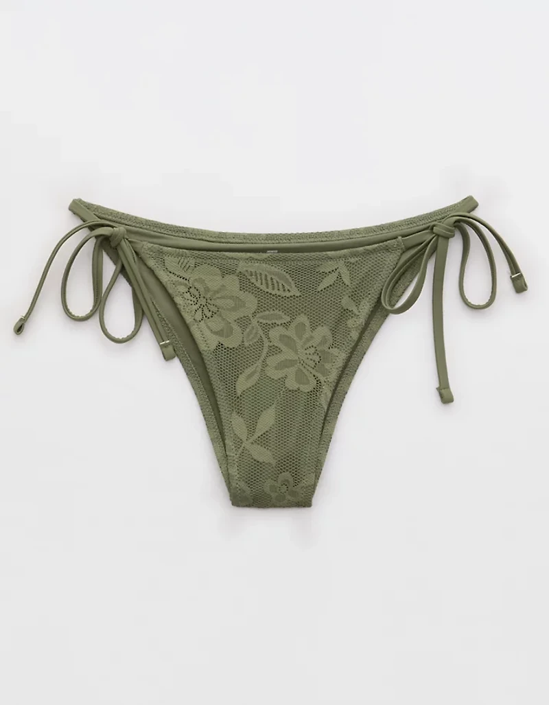Aerie The Sunbun Lace Bikini Bottom