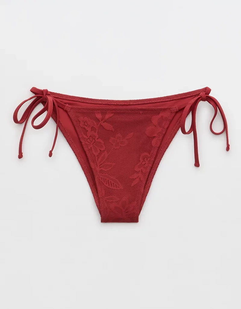 Aerie The Sunbun Lace Bikini Bottom