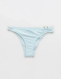 Aerie High Leg Cheeky Bikini Bottom