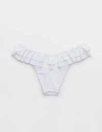 Aerie Ruffle Cheeky Bikini Bottom