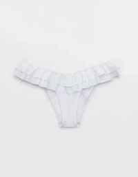 Aerie Ruffle Cheeky Bikini Bottom
