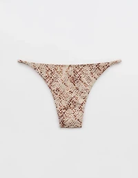Aerie Sparkle Adjustable Cheekiest Bikini Bottom