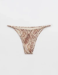 Aerie Sparkle Adjustable Cheekiest Bikini Bottom