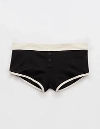 Aerie Shine Cheeky Boyshort Bikini Bottom