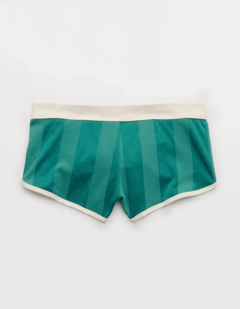 Aerie Shine Cheeky Boyshort Bikini Bottom