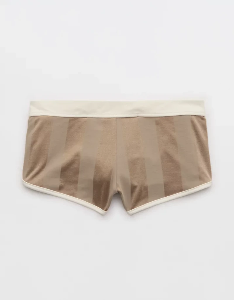 Aerie Shine Cheeky Boyshort Bikini Bottom