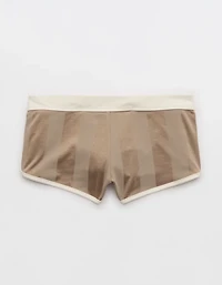 Aerie Shine Cheeky Boyshort Bikini Bottom