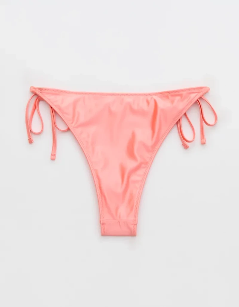 Aerie The Sunbun Shine Lace Bikini Bottom