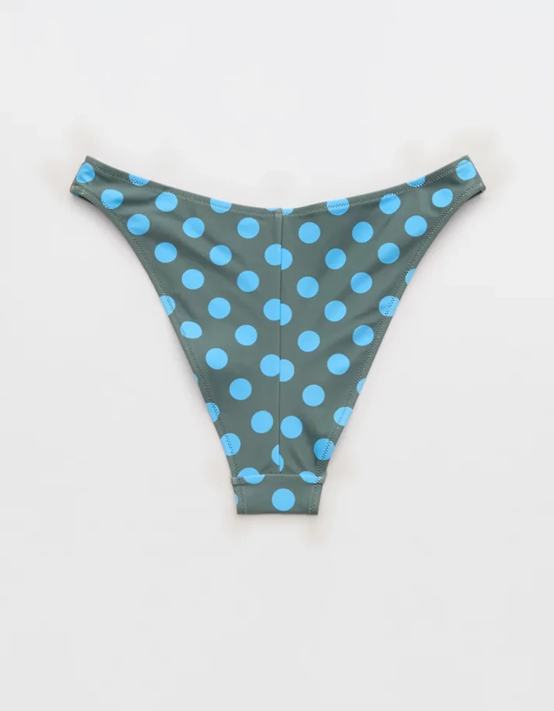 Aerie Mid Rise Cheeky Bikini Bottom