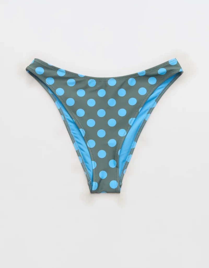 Aerie Mid Rise Cheeky Bikini Bottom