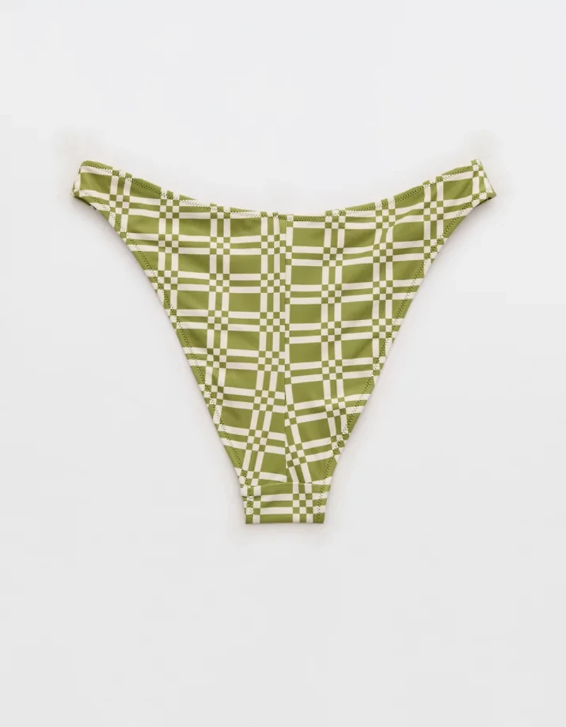 Aerie Mid Rise Cheeky Bikini Bottom