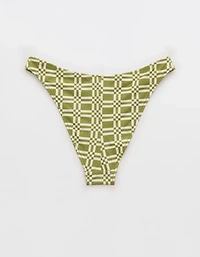 Aerie Mid Rise Cheeky Bikini Bottom