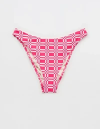 Aerie Mid Rise Cheeky Bikini Bottom