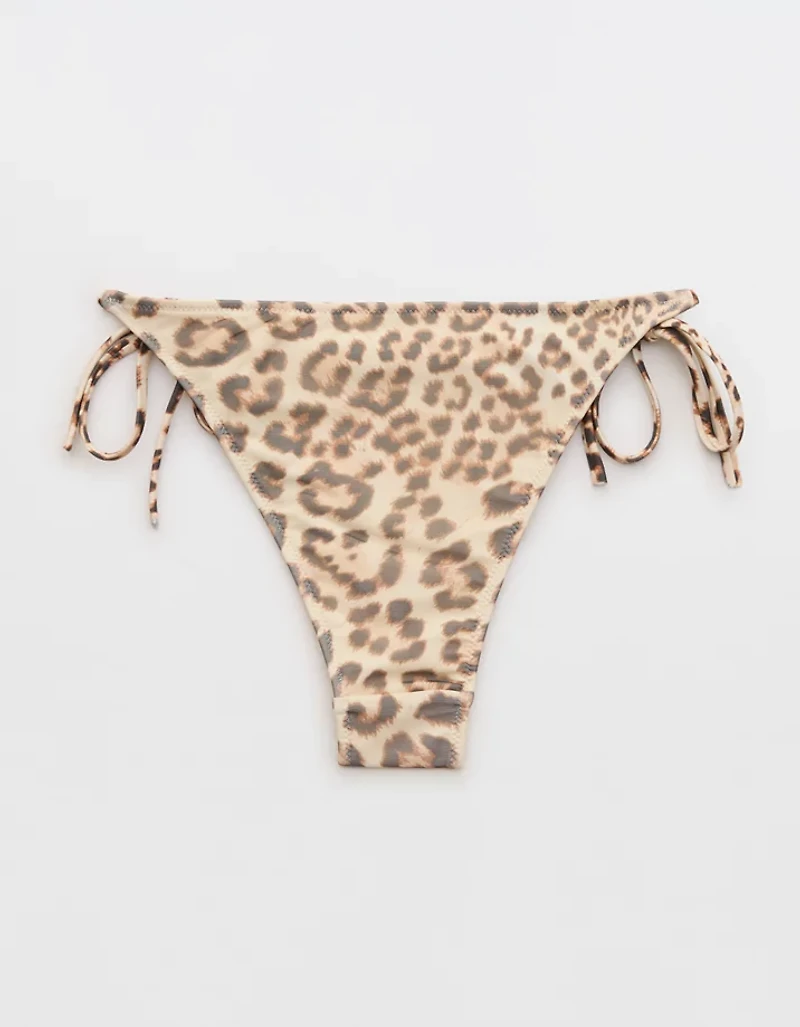 Aerie Mesh Cheekiest Side Tie Bikini Bottom