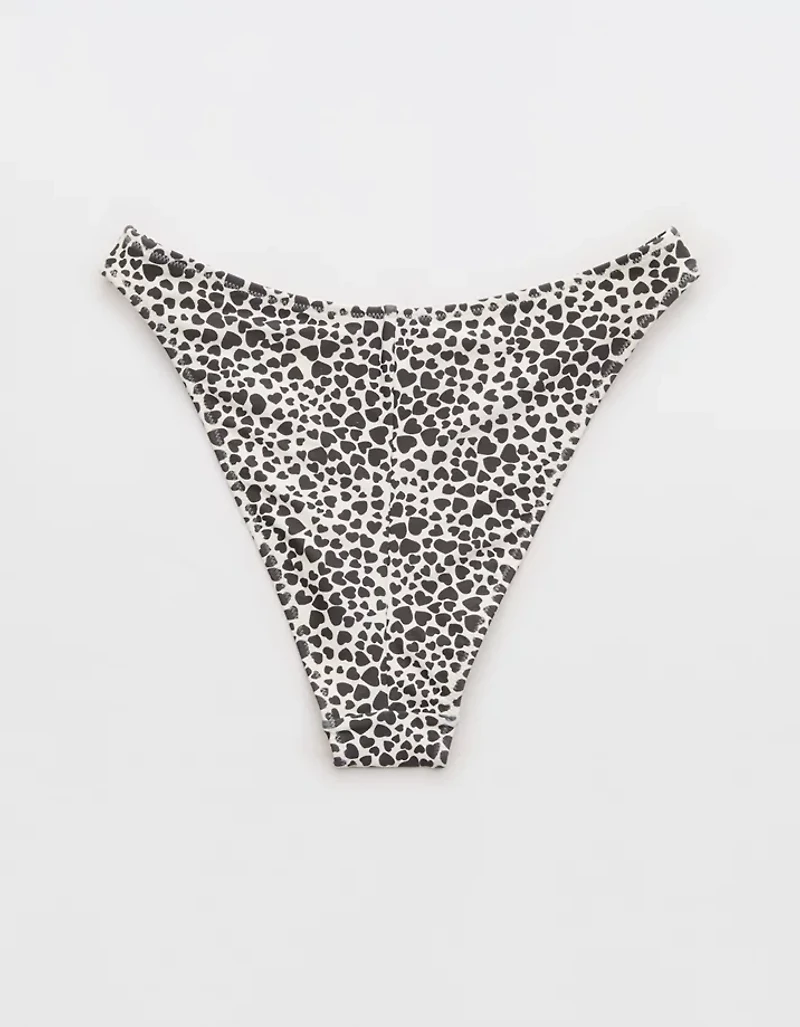 Aerie Mid Rise Cheeky Bikini Bottom