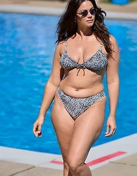 Aerie Mid Rise Cheeky Bikini Bottom