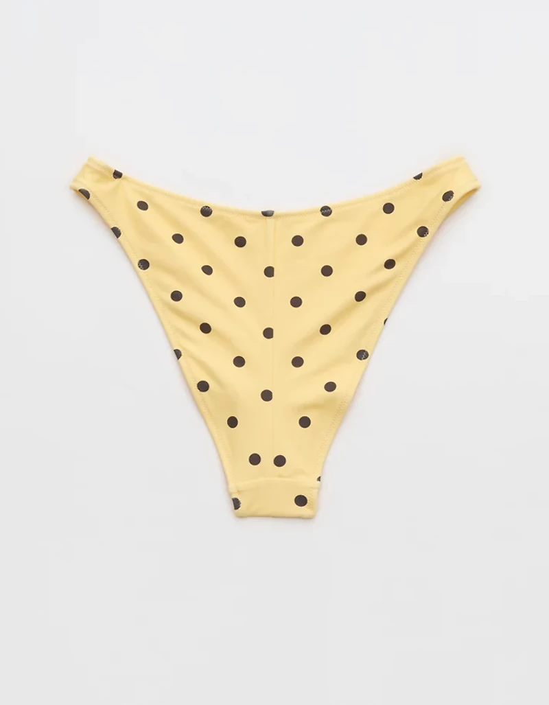 Aerie Mid Rise Cheeky Bikini Bottom
