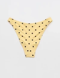 Aerie Mid Rise Cheeky Bikini Bottom