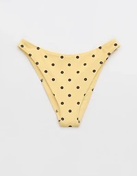 Aerie Mid Rise Cheeky Bikini Bottom