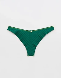 Aerie Ribbed Happy Cheeks Bikini Bottom