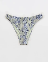 Aerie Pique Mid Rise Cheeky Bikini Bottom