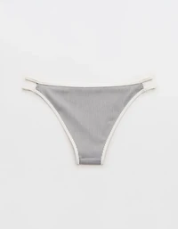 Aerie Ribbed Cheeky Bikini Bottom