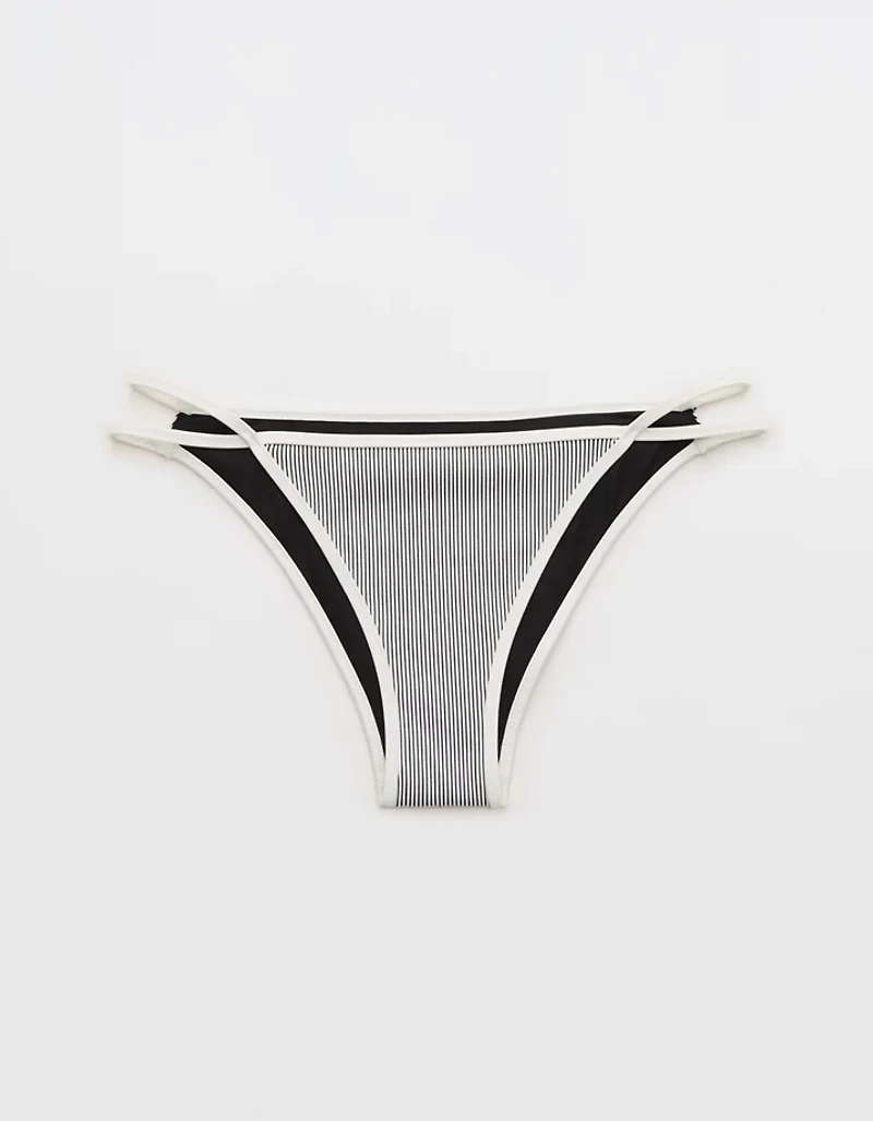 Aerie Ribbed Cheeky Bikini Bottom