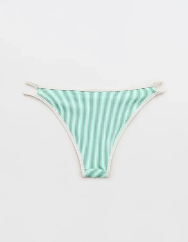 Aerie Ribbed Cheeky Bikini Bottom