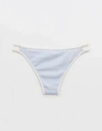 Aerie Ribbed Cheeky Bikini Bottom
