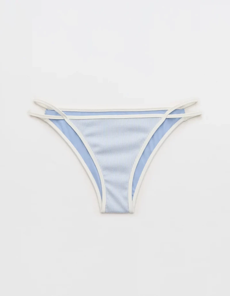 Aerie Ribbed Cheeky Bikini Bottom