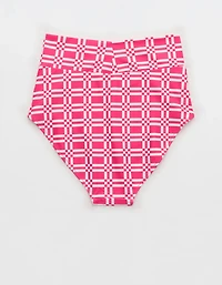 Aerie High Rise Full Coverage Crossover Bikini Bottom