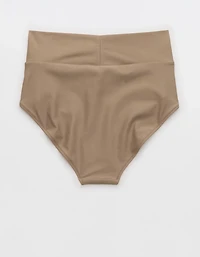 Aerie Crossover High Waisted Bikini Bottom
