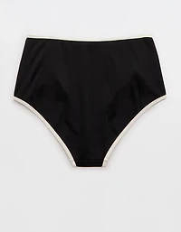 Aerie High Waisted Shine Bikini Bottom