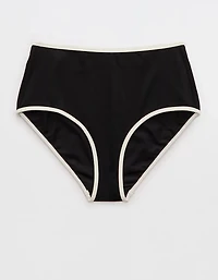 Aerie High Waisted Shine Bikini Bottom