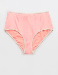 Aerie High Waisted Shine Bikini Bottom