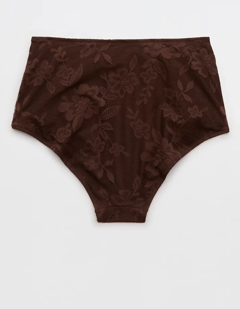 Aerie High Waisted Lace Bikini Bottom