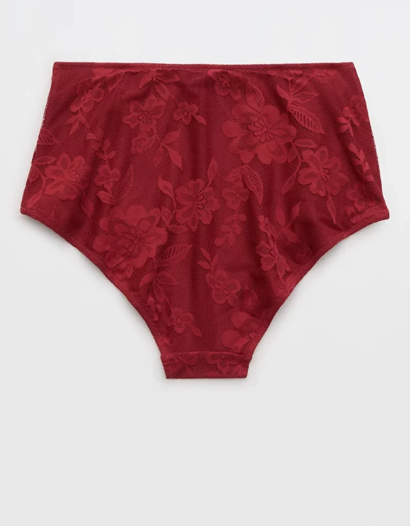 Aerie High Waisted Lace Bikini Bottom
