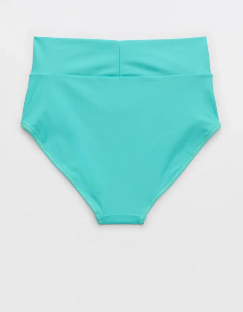 Aerie Crossover High Waisted Bikini Bottom