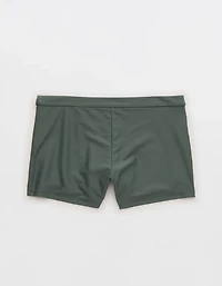 Aerie Mid Rise Boy Short Bikini Bottom