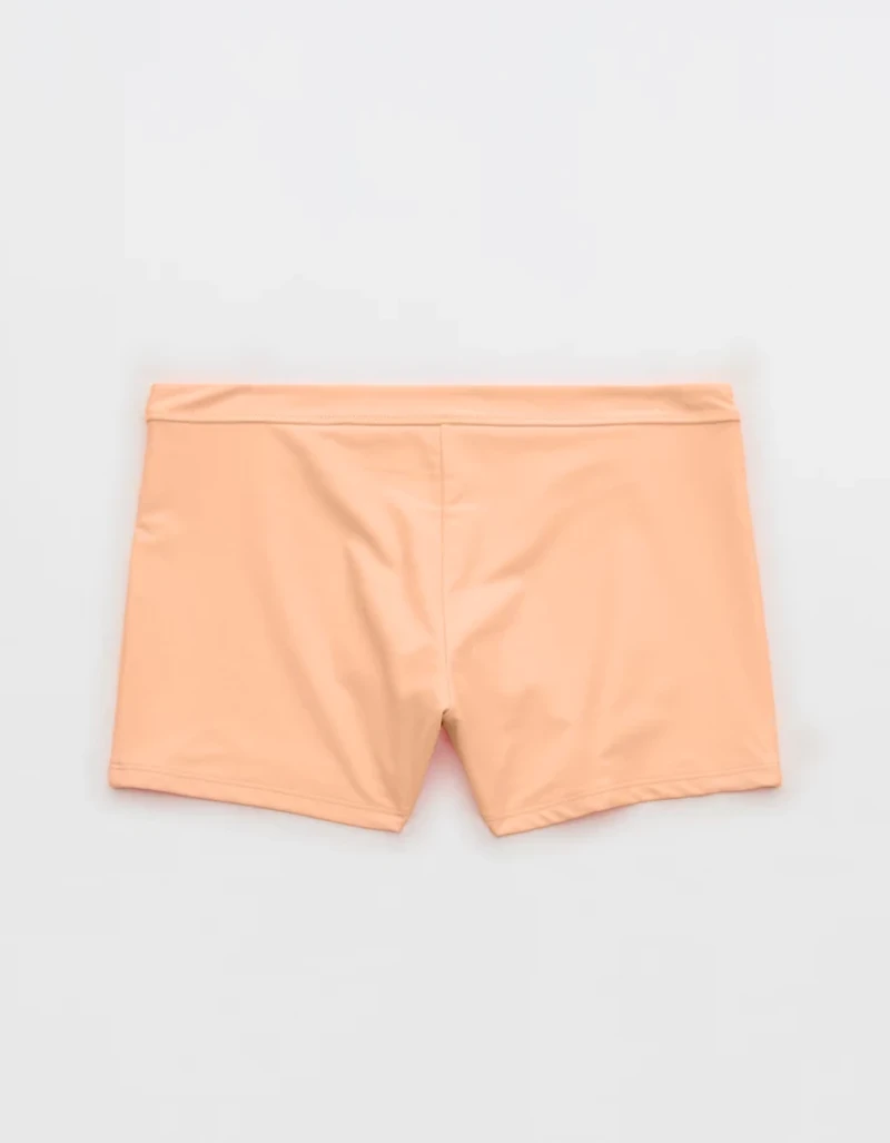 Aerie Mid Rise Boy Short Bikini Bottom