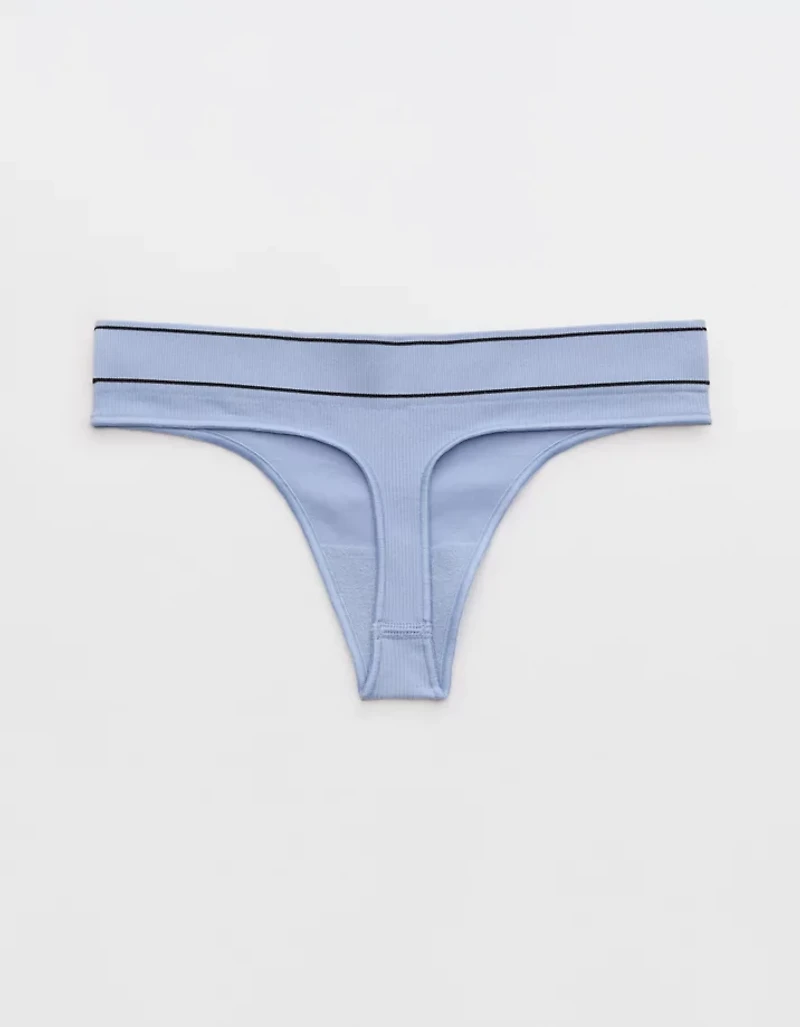 Superchill Seamless Logo Thong Underwear