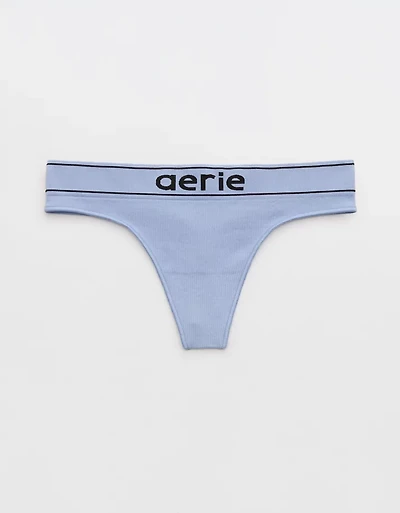 Superchill Seamless Logo Thong Underwear