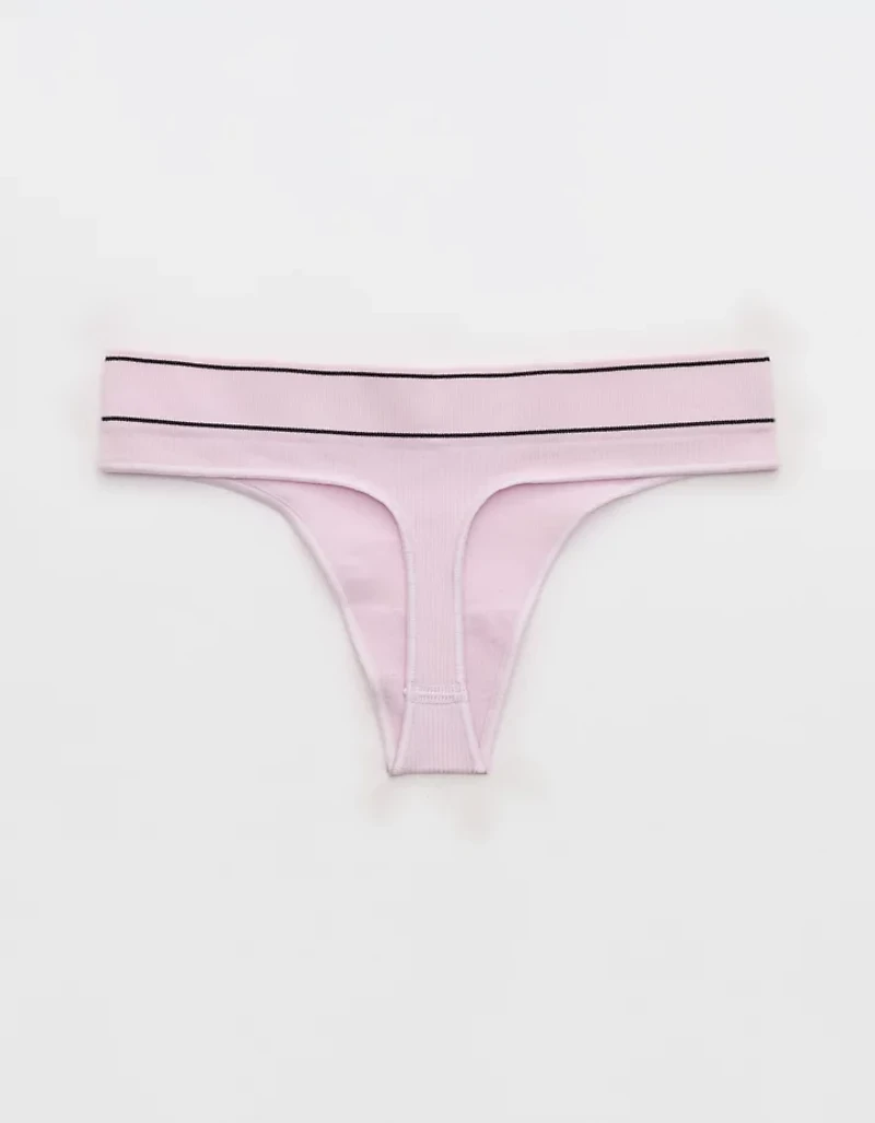 Superchill Seamless Logo Thong Underwear
