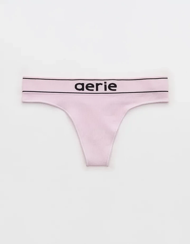 Superchill Seamless Logo Thong Underwear