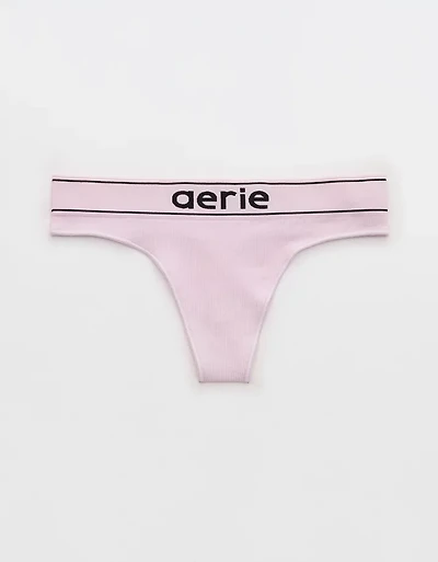 Superchill Seamless Logo Thong Underwear