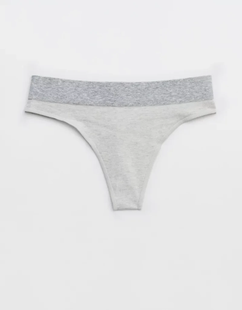 Superchill Seamless Colorblock Thong Underwear