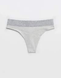 Superchill Seamless Colorblock Thong Underwear
