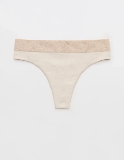 Superchill Seamless Colorblock Thong Underwear