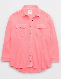 Aerie LumberJane Waffle Shirt